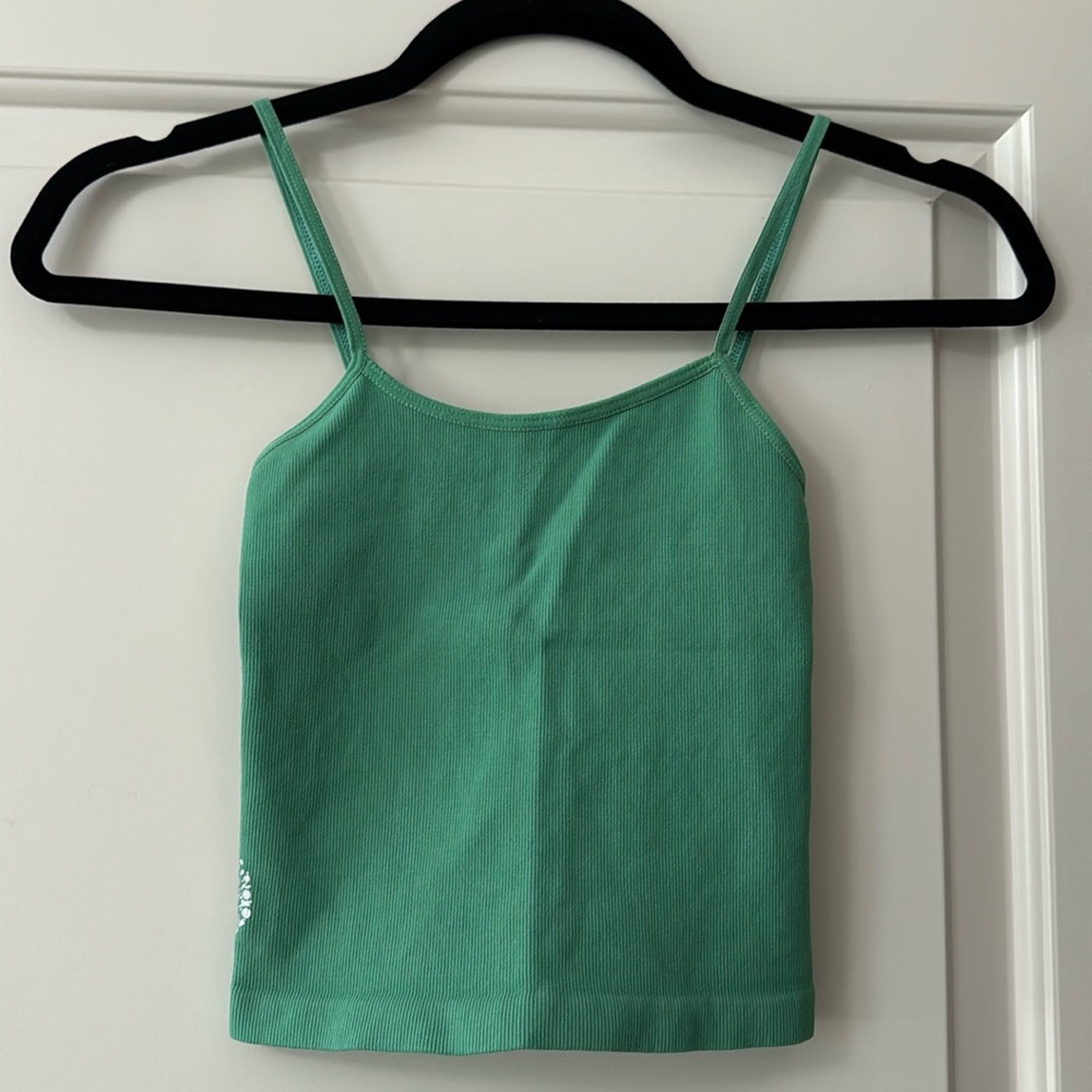 Free People Movement Green Tank, XS/S